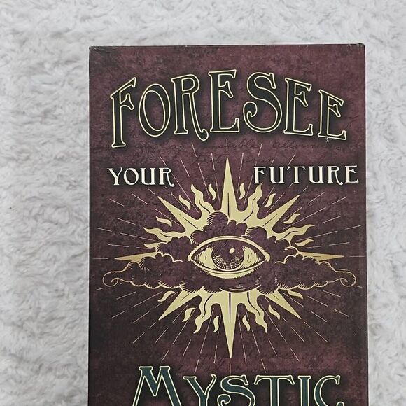 Halloween Mystic Fortune Teller Secret Hidden Storage Book Magnetic Closure - Picture 4 of 7